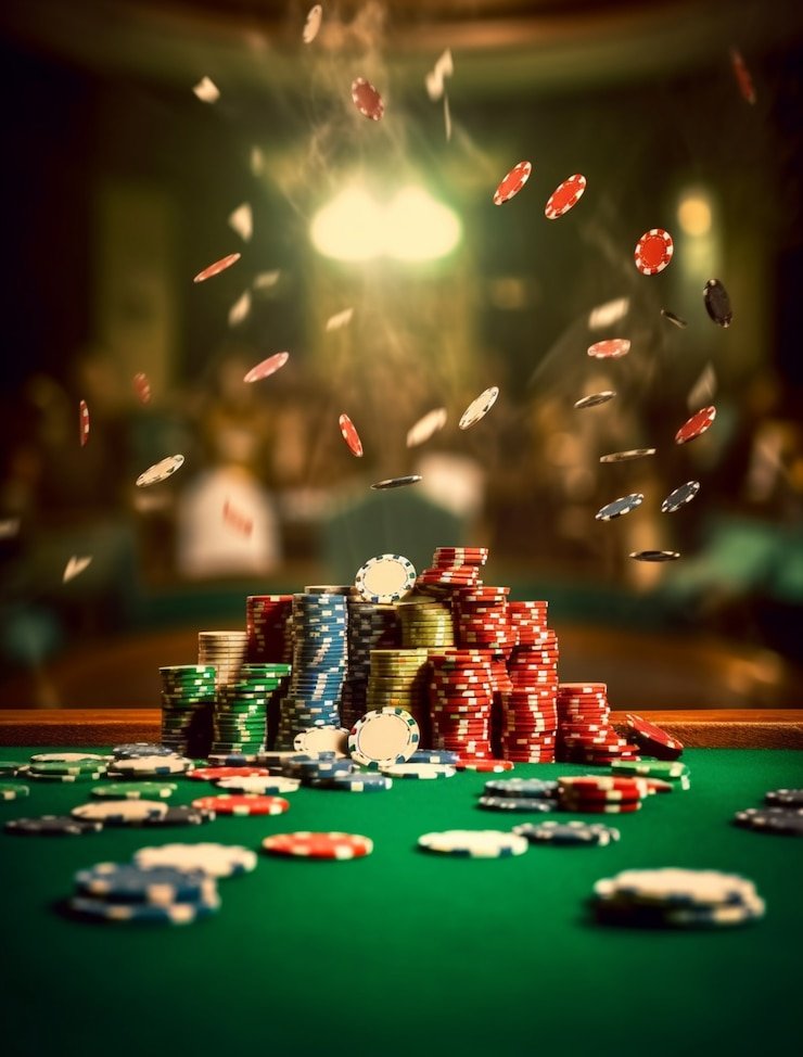 Kartu Bingo Super bernuansa hijau